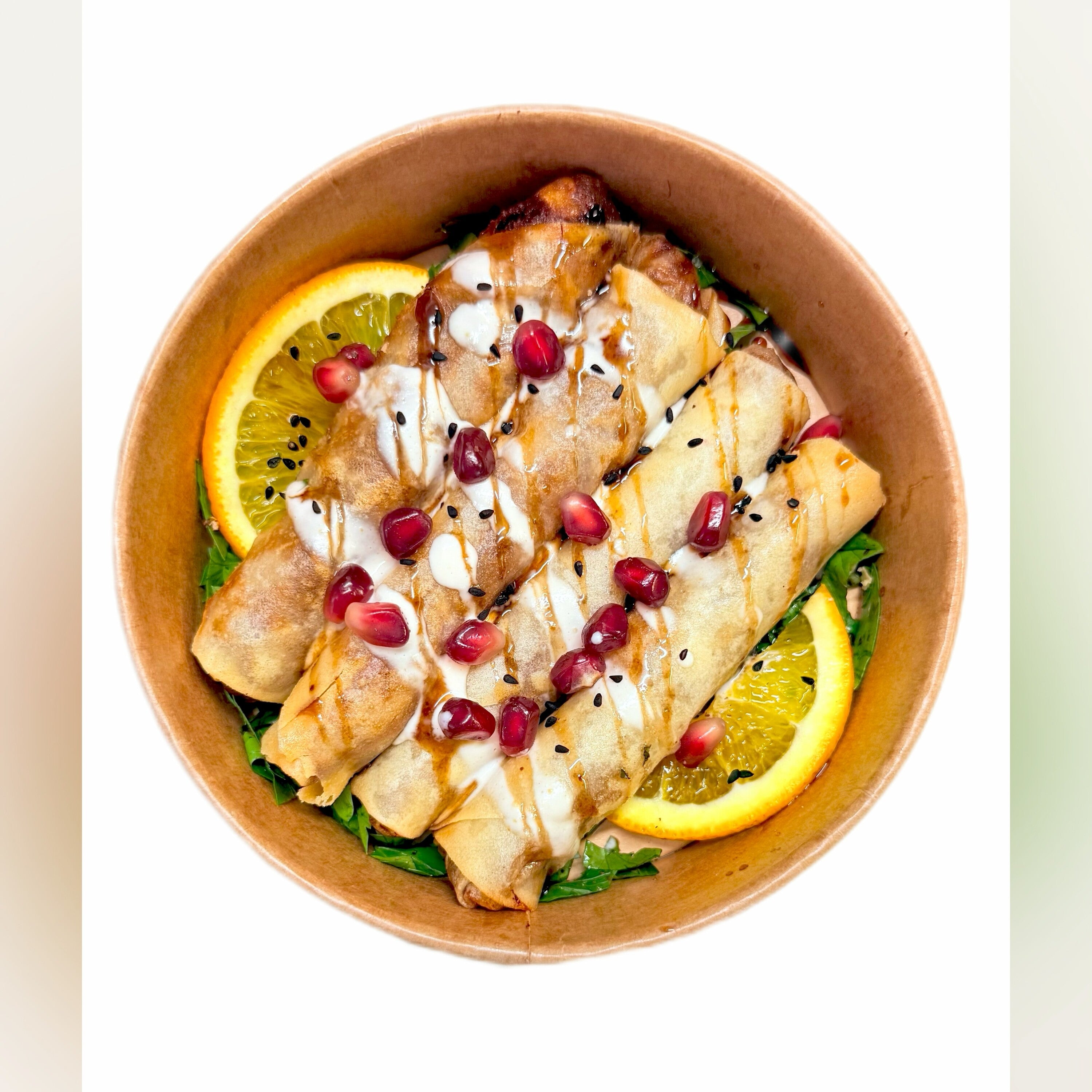 Hausgemachte Sambouseq Djaj (glutenfrei)