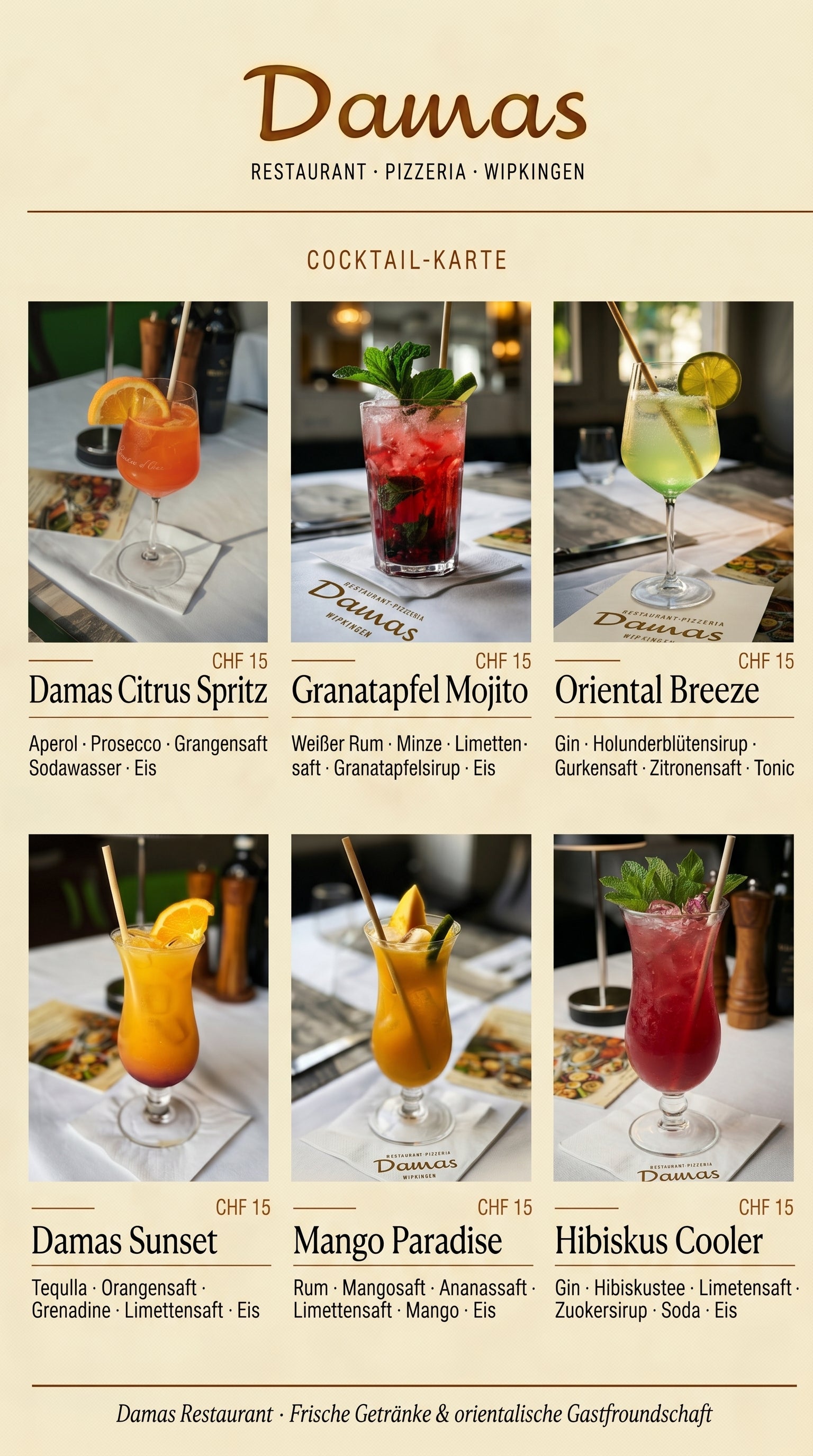Menu page 5